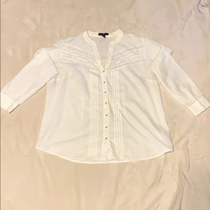 White Blouse, Size Medium